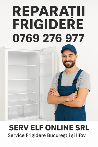 Reparatii frigidere, combine si lazi frigorifice in Bucuresti si Ilfov
